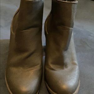 Divided by H&M black chunky booties